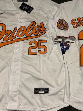 BALTIMORE ORIOLES ANTHONY SANTANDER Men's JERSEY Sz M,L,XL,2X New w tags by Nike